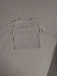 Stylish Beige Crop Top