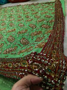 Full Work Saree With Blouse No Any Flaw 🔥
