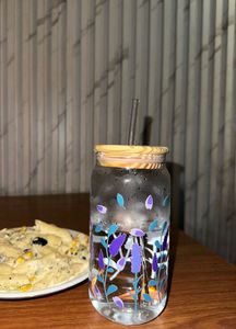Lavender Glass Tumbler