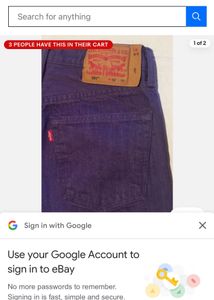 Levi’s Original High Waist Jeans