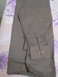 Cotton Coffee Brown Shirt