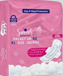 Senitary Pad 40 Pack With Included Gift