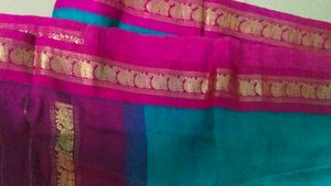 Multi Colour Pure Gadwal Saree