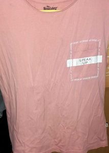 Peach Graphic Tee