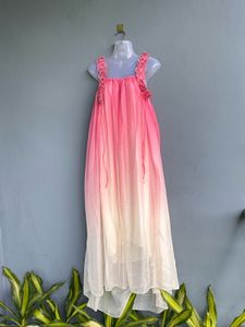 Pink Ombre Maxi Dress