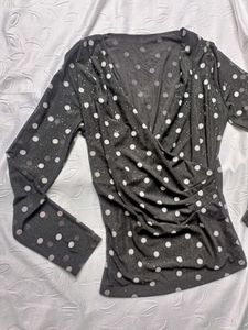 Polka Dot  Top 🖤