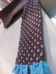 Patterned Purple Bolero Jacket