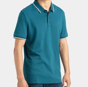 Stylish Teal Polo Shirt