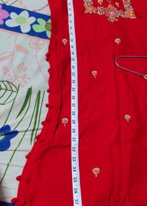 Embroidery Silk Kurta Set For Women