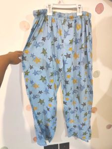 Yoda + Star Pattern Cotton Pajama Pants