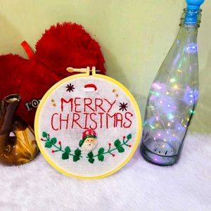 Christmas embroidery hoop, customized hoop