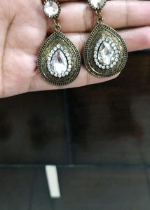 Antique Earrings With Stone
