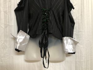 Rubies Black Cold Sleeve Top