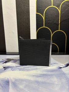 Armani Exchange Black Leather Wallet