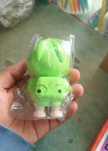 Kawaii Green Character Figure Keychain