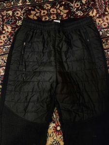 Black Padded Pants