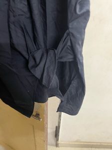 Zara Knot Style Asymmetric Shirt