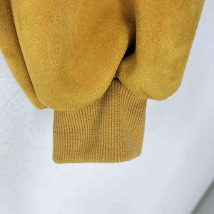 Zara Yellow Bomber Jacket