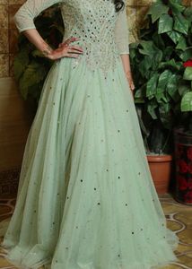 Customisable Indo western Gown By Amyra Odhni