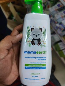 Mamaearth Moisturizing Daily Lotion For Babies, Gentle Lotion For Baby's Soft Skin, #No Compromise With Baby's Body