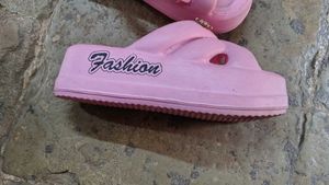 Cute Pink Flower Slides