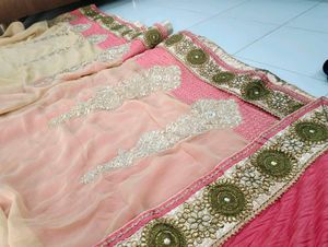 Wedding Saree With Blause 😍