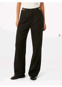 Chic Black Wide Leg Pants