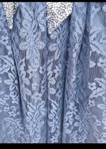 Elegant Blue Ethnic Gown💥