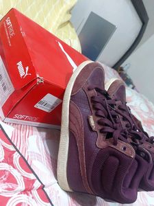 Purple High Neck Original PUMA Shoes❤️‍🔥❤️‍🔥No Flaws🥰 Looks Like New🤩 Free Bies Available🤩🤩