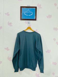 Tommy Hilfiger Sea Green Men Sweatshirt
