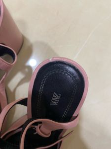 Zara blocked heels- euro 35