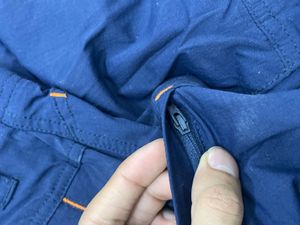 Navy Blue Reflective Work Cool Pants