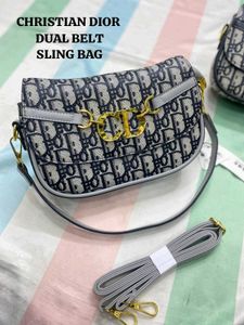 CHRISTIAN DIOR NEW MODEL With Dual Belt BAG