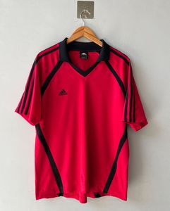 Adidas Red & Black T-Shirt