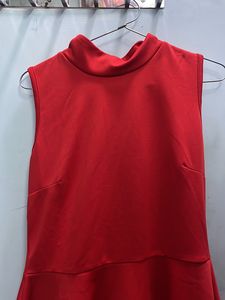 Red Party Wear One Piece