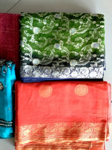 Combo Of 4 😍Saree😍