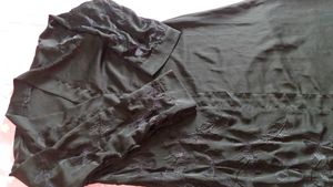 Black Embroidered Abaya