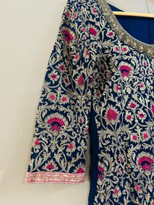 Sharara set Navy blue wedding