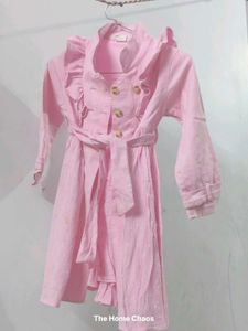 Cute Pink Girls Dress