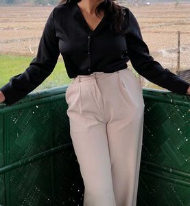 SATIN SHIRT