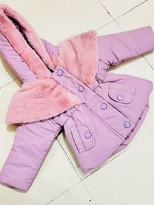 Cute Lavender pink Baby Coat