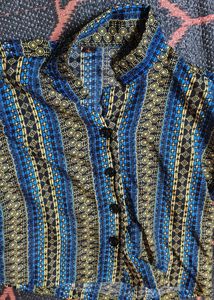 Striped Blue Shirt