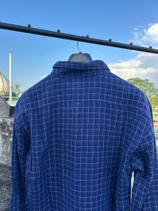 Levi’s Blue Checked Casual Shirt