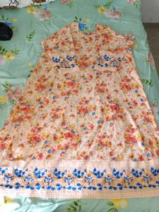 Floral Embroidered Kurti