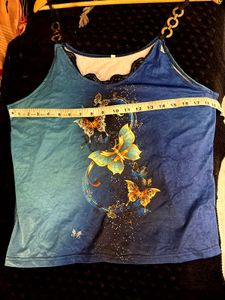 Butterfly Print Cami Top