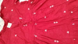 Cute Red Heart Dress
