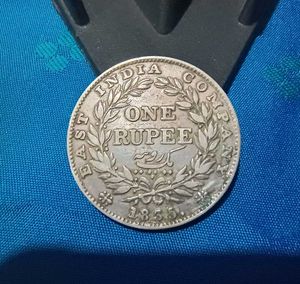 1835 East India Company Coin Silver 1 Rupee