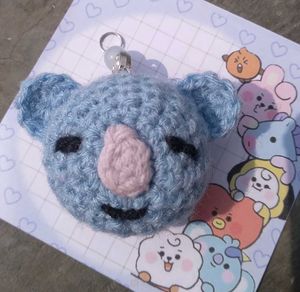Koya~Crochet~Keychain