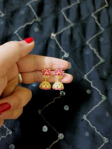 One Gram Gold Jhumka