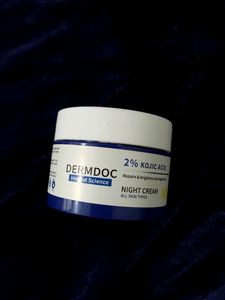DERMDOC 2% Kojic Acid Night Cream